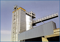 1.200 tons grain dryer plant